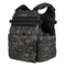The Condor Modular Operator Plate Carrier Gen II in MultiCam Black features MOLLE webbing and adjustable shoulder straps, shown on a plain background.