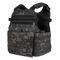 The Condor Modular Operator Plate Carrier Gen II in MultiCam Black features MOLLE webbing and adjustable shoulder straps, shown on a plain background.