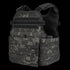 The Condor Modular Operator Plate Carrier Gen II in MultiCam Black features MOLLE webbing and adjustable shoulder straps, shown on a plain background.