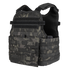 The Condor Modular Operator Plate Carrier Gen II in MultiCam Black features MOLLE webbing and adjustable shoulder straps, shown on a plain background.