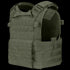 The Condor Modular Operator Plate Carrier Gen II is a tactical, military-style vest featuring adjustable straps and multiple rows of MOLLE webbing for versatile gear attachment.