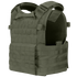 The Condor Modular Operator Plate Carrier Gen II is a tactical, military-style vest featuring adjustable straps and multiple rows of MOLLE webbing for versatile gear attachment.