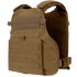 The Condor Modular Operator Plate Carrier Gen II is a tan vest with MOLLE webbing and hook-and-loop panels, designed for carrying protective armor plates and compatible tactical gear.