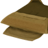 A detailed view of the Condor Modular Operator Plate Carrier Gen II in MultiCam Black, highlighting its open front with Velcro closures and organized interior, designed for tactical use.