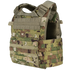 The Condor Modular Operator Plate Carrier Gen II in Scorpion OCP features adjustable shoulder straps, MOLLE webbing, and a drag handle—designed to carry armor plates and gear securely.