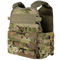 The Condor Modular Operator Plate Carrier Gen II in Scorpion OCP features adjustable straps and multiple attachment points for carrying gear and protective plates.
