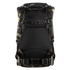 Back view of the Condor Nomad Backpack 25L, featuring a military-style camouflage pattern, padded mesh straps, adjustable buckles, and waist support—perfect for first responders or shooting range enthusiasts.