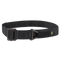 The Condor Riggers Belt is a black nylon tactical belt with a metal buckle and a small rectangular tag featuring a green and yellow Condor logo.
