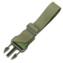 The Condor Speedy 2-Point Sling features an olive green nylon strap with a plastic adjustable buckle and a quick-release clasp, shown isolated on a white background.
