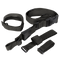 The Condor Tactical 3-Point Sling, featuring black adjustable nylon straps with plastic buckles and loops, is displayed on a plain background.