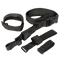 The Condor Tactical 3-Point Sling, featuring black adjustable nylon straps with plastic buckles and loops, is displayed on a plain background.
