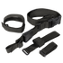 The Condor Tactical 3-Point Sling, featuring black adjustable nylon straps with plastic buckles and loops, is displayed on a plain background.