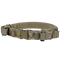 The Condor Tactical Belt - Scorpion OCP features adjustable straps, plastic buckles, and pouch attachments—ideal for military or first responders—shown against a white background.
