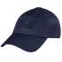 The Condor Tactical Mesh Cap in navy features moisture-wicking polyester, mesh back panels, and a front Velcro patch for comfort and easy customization.