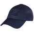 The Condor Tactical Mesh Cap in navy features moisture-wicking polyester, mesh back panels, and a front Velcro patch for comfort and easy customization.