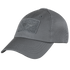 The Condor Tactical Mesh Cap in Graphite features a moisture-wicking polyester mesh back, a rectangular Velcro front patch, and an adjustable strap for comfort.
