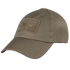 The Condor Tactical Mesh Cap in brown features a moisture-wicking polyester back, Velcro patch on the front, and an adjustable strap for a perfect fit.