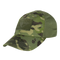 The Condor Tactical Mesh Cap in MultiCam Tropic features moisture-wicking mesh back panels and a front velcro patch, shown from the front.