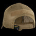 Condor Tactical Mesh Cap shown from the back, featuring an adjustable velcro strap, velcro patch area, moisture-wicking polyester mesh panels, and Condor branding.