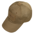 The Condor Tactical Mesh Cap features khaki polyester with side and back mesh panels, a front rectangular Velcro patch, adjustable strap, and moisture-wicking fabric to keep you cool and comfortable.