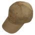 The Condor Tactical Mesh Cap features khaki polyester with side and back mesh panels, a front rectangular Velcro patch, adjustable strap, and moisture-wicking fabric to keep you cool and comfortable.