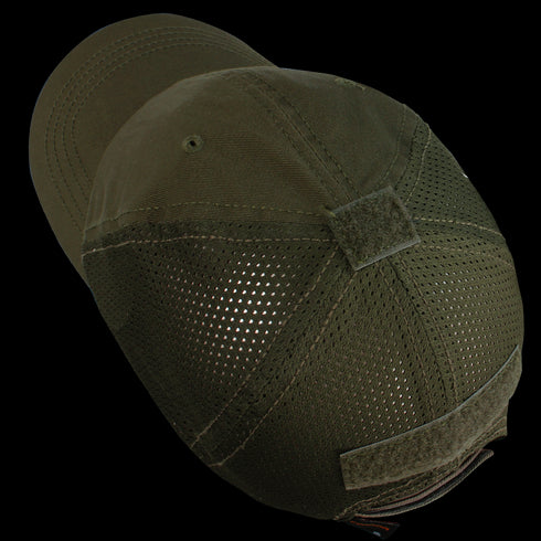 Two Condor Tactical Team Mesh Caps in MultiCam, featuring mesh panels, velcro patches on the back, and curved brims, are displayed overlapping each other.