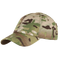 The Condor Tactical Team Cap in MultiCam features a curved brim, adjustable strap, and a green, brown, tan, and black camouflage pattern.