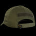 The Condor Tactical Cap - MultiCam Arid is shown from the back, highlighting its adjustable strap, Velcro patch, and ventilation eyelets.