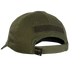 The Condor Tactical Cap - MultiCam Arid is shown from the back, highlighting its adjustable strap, Velcro patch, and ventilation eyelets.