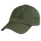 The Condor Tactical Cap is an olive green baseball cap featuring a curved brim, visible stitching, and a front rectangular patch displaying the brand name.