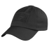 The Condor Tactical Cap is a black baseball cap featuring a curved brim and a rectangular front patch.