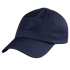 The Condor Tactical Cap is a navy blue baseball cap with a curved brim, stitched eyelets, and a rectangular patch on the front.