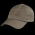 The Condor Tactical Cap is a khaki baseball cap featuring reinforced eyelets and a rectangular front patch.