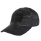 The Condor Tactical Cap - MultiCam Black features a black and grey camo design with a front rectangular patch, ideal for military enthusiasts or everyday EDC use.