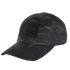 The Condor Tactical Cap - MultiCam Black features a black and grey camo design with a front rectangular patch, ideal for military enthusiasts or everyday EDC use.