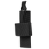 The Condor Universal Holster is a black nylon pouch with an adjustable strap and Velcro closure, ideal for carrying small tools or accessories at the range or during bushcraft adventures.