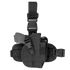The Condor Universal Leg Holster features adjustable straps and buckle fasteners, securely holding a handgun. Shown against a white background.