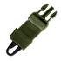 The Condor Cobra 1-Point Bungee Sling features a durable green nylon strap with plastic buckle and hook, ideal for securing or adjusting gear on backpacks or outdoor equipment.