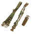 The Condor Cobra 1-Point Bungee Sling in MultiCam features tactical camouflage straps, buckles, an elastic section, and a padded cover, all arranged on a white background.