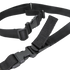 Close-up of Condor Speedy 2-Point Sling showing adjustable black nylon straps with plastic buckles and clips, displayed on a white background.