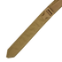 Close-up of the Condor Cobra Gun Belt in MultiCam, featuring a tan nylon strap with a plastic buckle, set against a brown textured background—ideal for tactical or outdoor use.