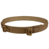 The Condor Cobra Gun Belt is a tan tactical utility belt with a metal buckle and reinforced stitching, ideal for carrying gear or tools.