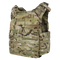 The Condor Cyclone Plate Carrier in MultiCam features adjustable shoulder straps and multiple attachment points, designed for carrying gear and armor plates.