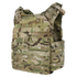 The Condor Cyclone Plate Carrier in MultiCam features adjustable shoulder straps and multiple attachment points, designed for carrying gear and armor plates.