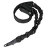 The Condor Adder Double Bungee 1-Point Sling is a black adjustable tactical sling with padded sections, buckles, and clips, designed for comfortable equipment carrying.