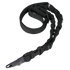 The Condor Adder Double Bungee 1-Point Sling is a black adjustable tactical sling with padded sections, buckles, and clips, designed for comfortable equipment carrying.
