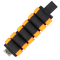 The Condor TSRS Shotshell Strip holds six orange foam darts in secure loops with a Velcro strap, perfect for military drills or realistic first responder training when carrying toy ammunition.