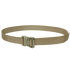 The Condor GT Cobra Belt in tan features durable nylon webbing and a plastic quick-release buckle, shown in a circular arrangement on a transparent background.
