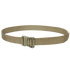 The Condor GT Cobra Belt in tan features durable nylon webbing and a plastic quick-release buckle, shown in a circular arrangement on a transparent background.