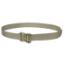 The Condor GT Cobra Belt, a tan nylon tactical belt with a plastic quick-release buckle, is perfect for bushcraft adventures or the shooting range. Shown here on a white background.